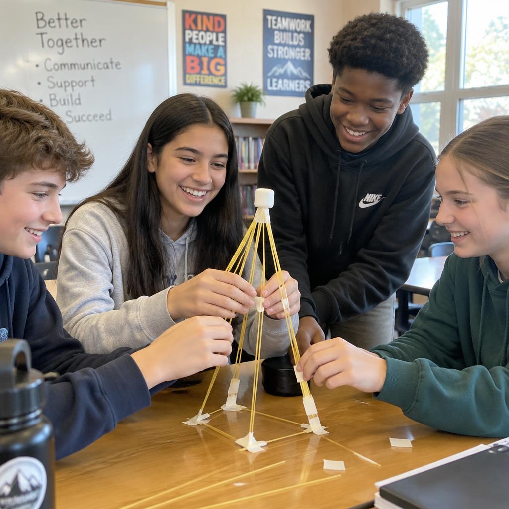 Middle school, building together